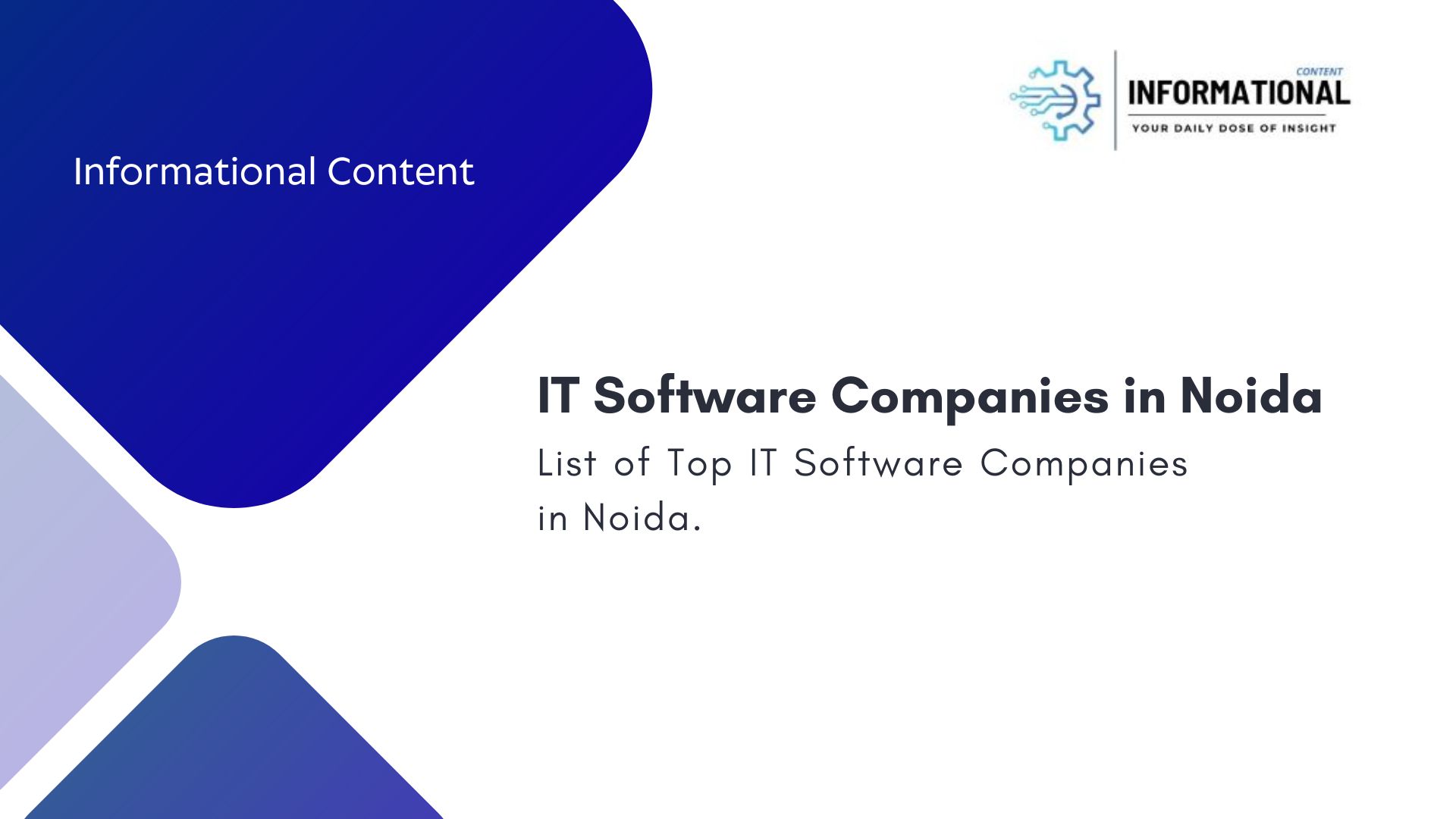 Software Companies in Noida