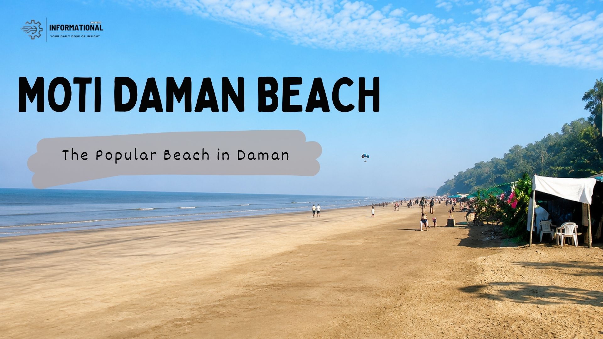 Moti Daman Beach, Gujarat.